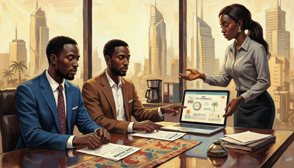 work visas for Africans in UAE