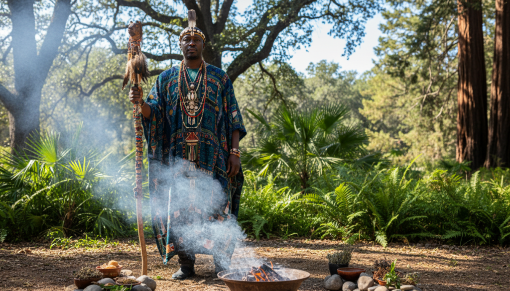 african shaman in USA